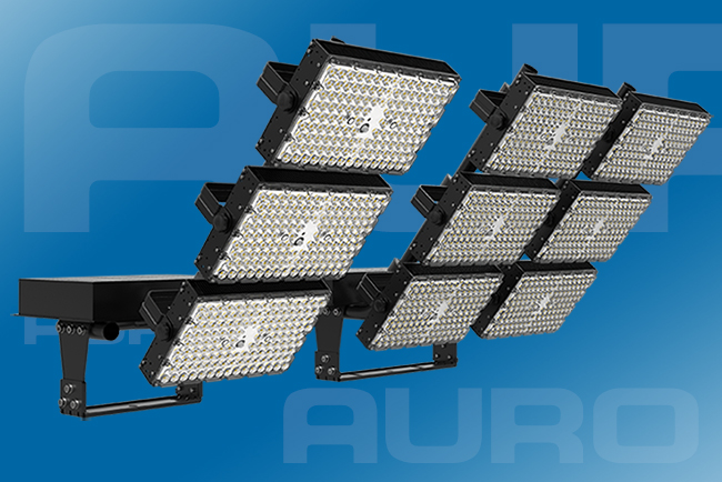Мощные светодиодные суперпрожекторы серии AURO-PRO-FL-SG2 170-190 Lm/W!