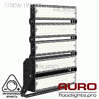 Светодиодный суперпрожектор AURO-PRO-FL-G3-1200