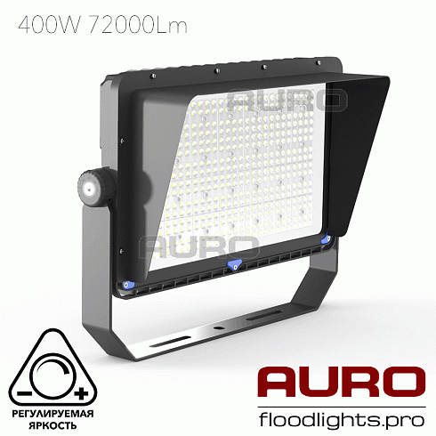 Светодиодный суперпрожектор AURO-PRO-FL-SG3-400