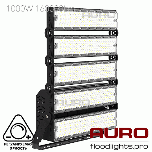 Светодиодный суперпрожектор AURO-PRO-FL-G3-1000