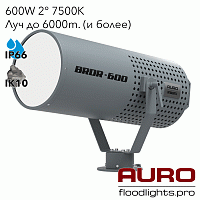 Дальнобойный поисковый прожектор AURO-PRO-FL-BRDR-600
